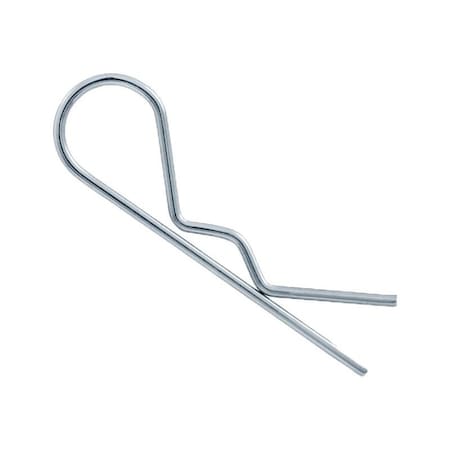 Heritage Industrial Hair Cotter Pin, 3/64 in Dia, 1-9/16 in L, Spring Wire BP-224